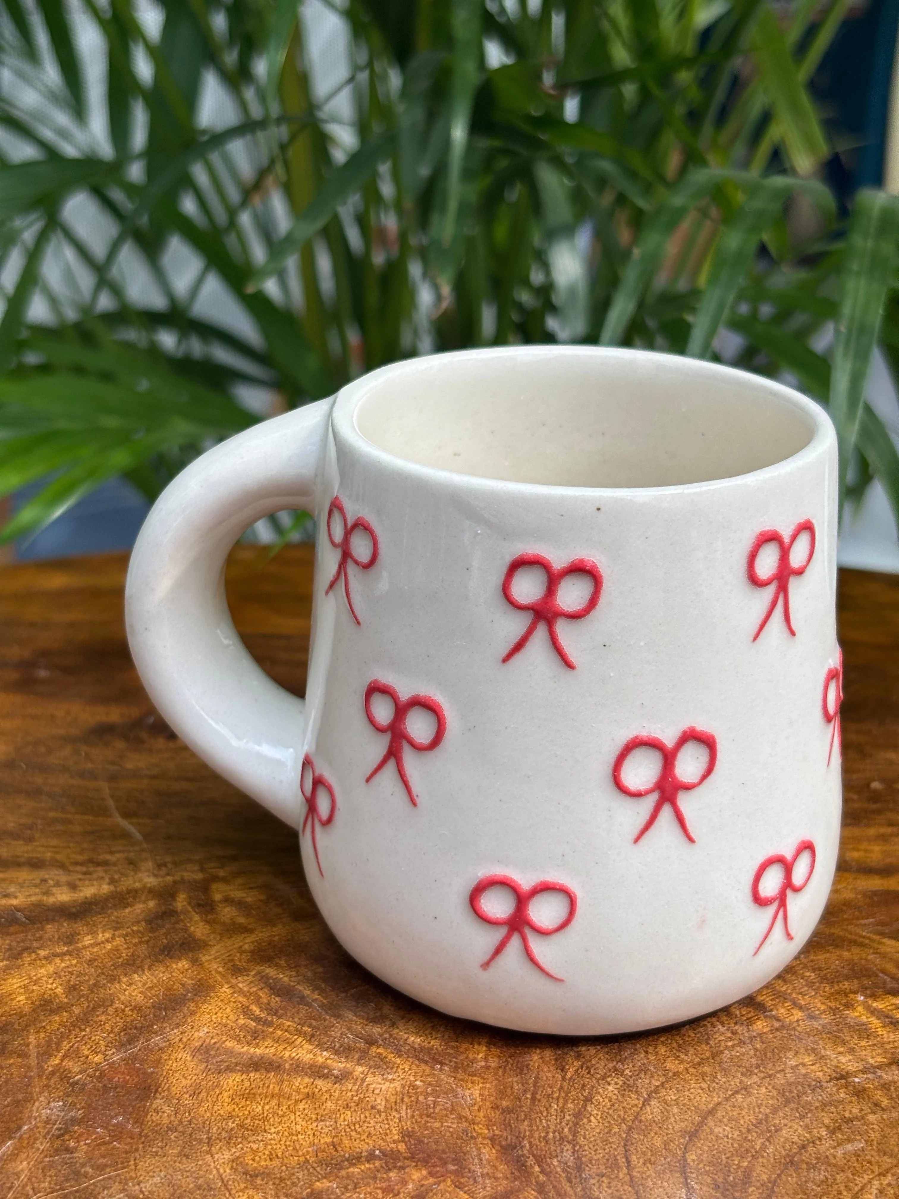 3D Pink Bow Mug
