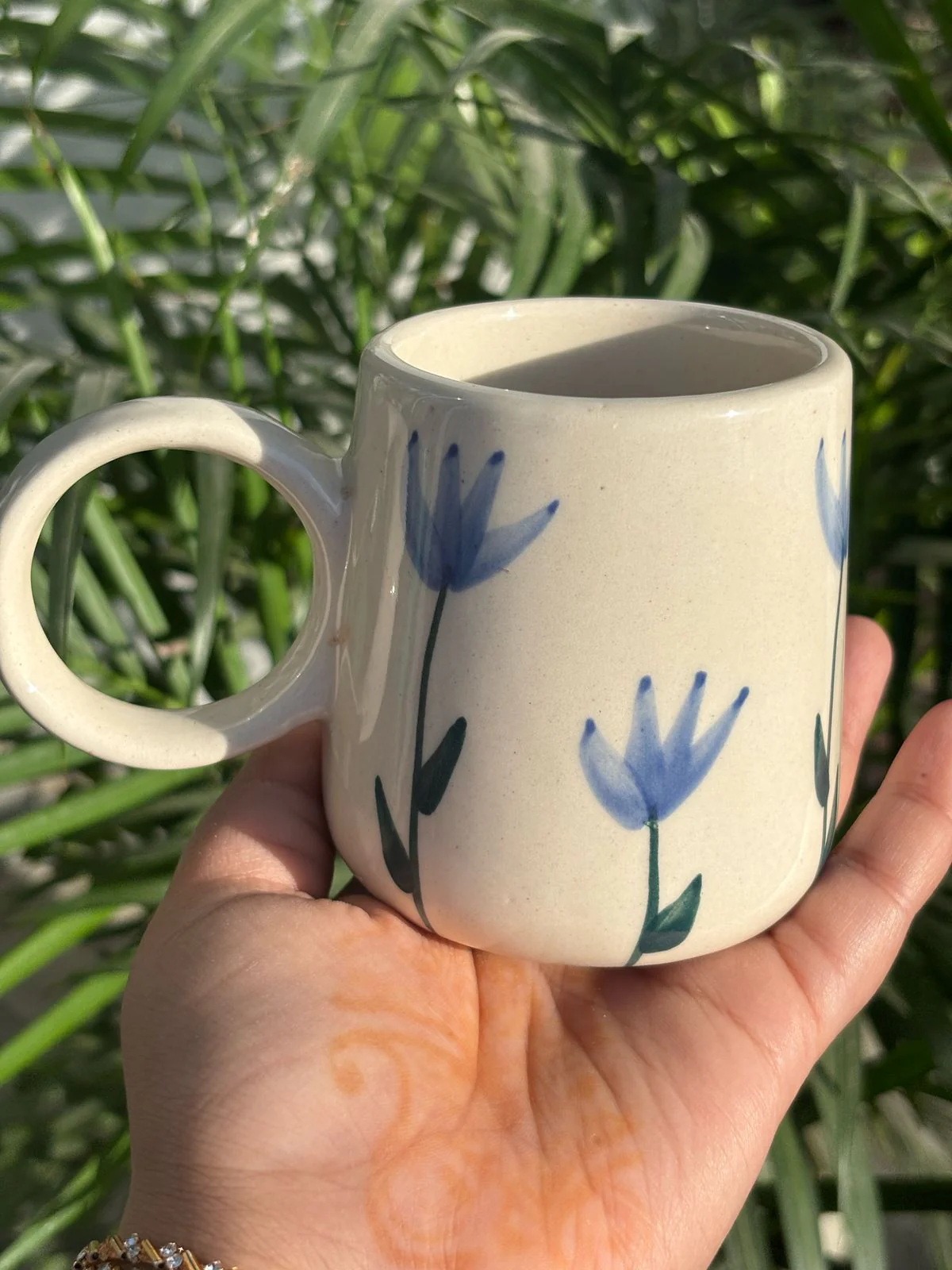 Azure Bloom Mug - Image 2