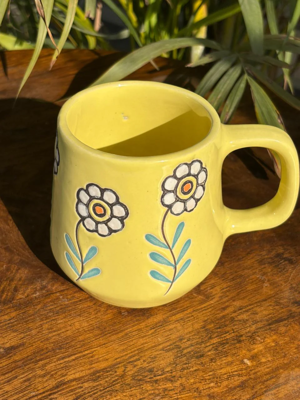Bloom Yellow Coffee Mug - Image 3