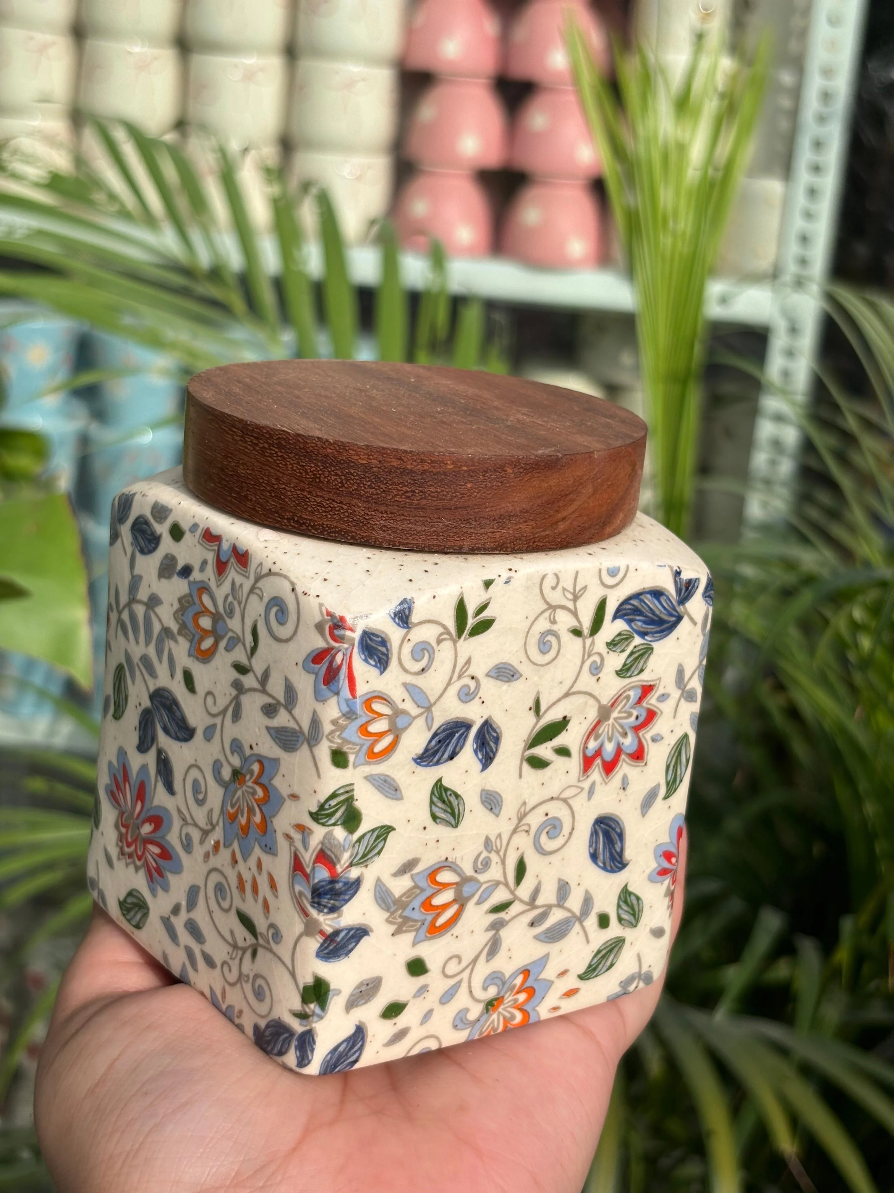 FloraMajesty Decal Print Air-tight Jar - Image 2