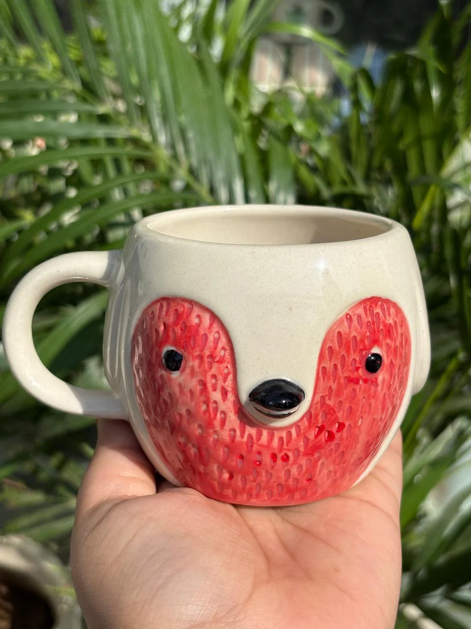 Foxy Mornings  Mug (Red)