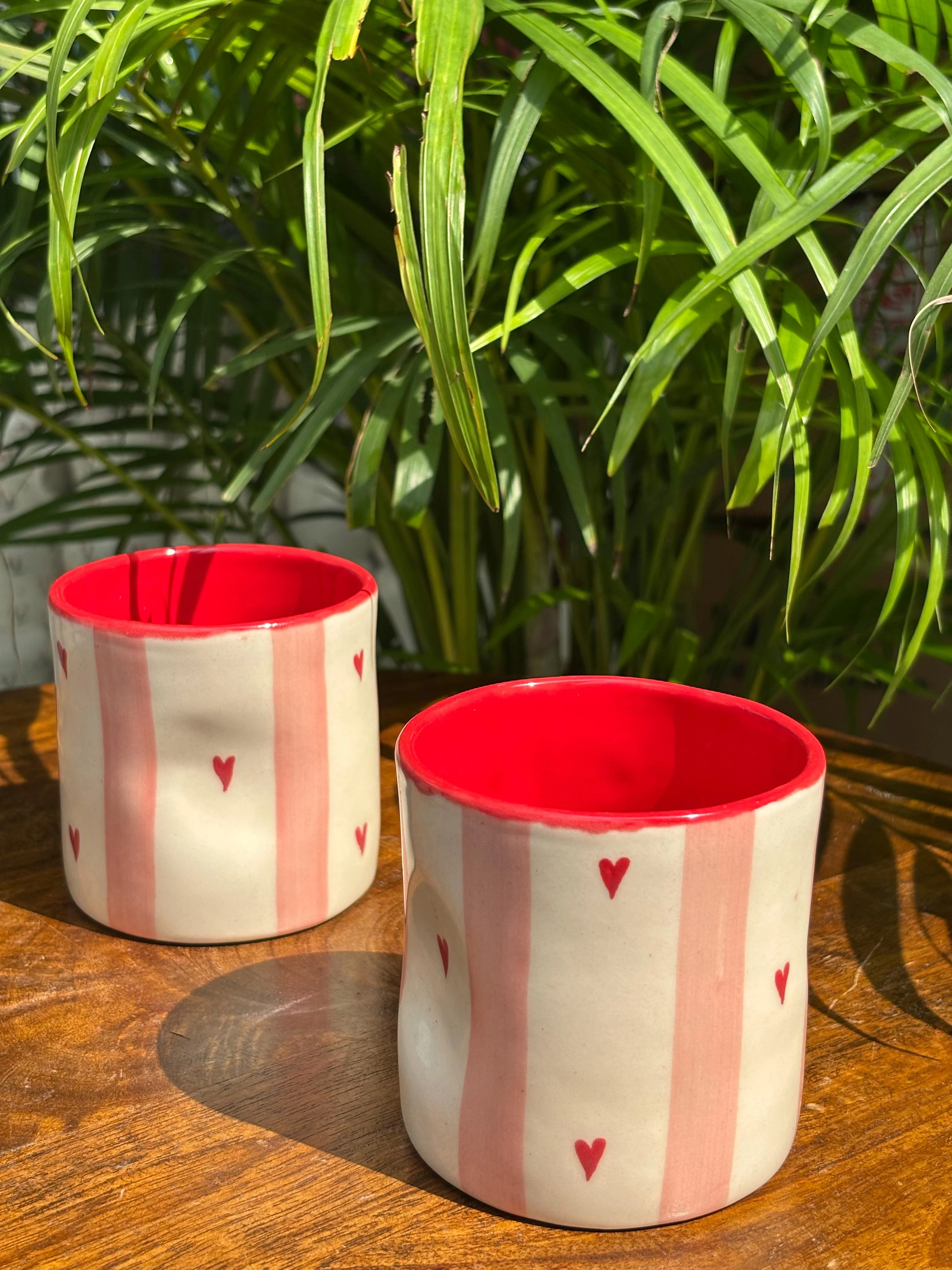 Blush & Love Candle Jar/ Water Glass - Image 3
