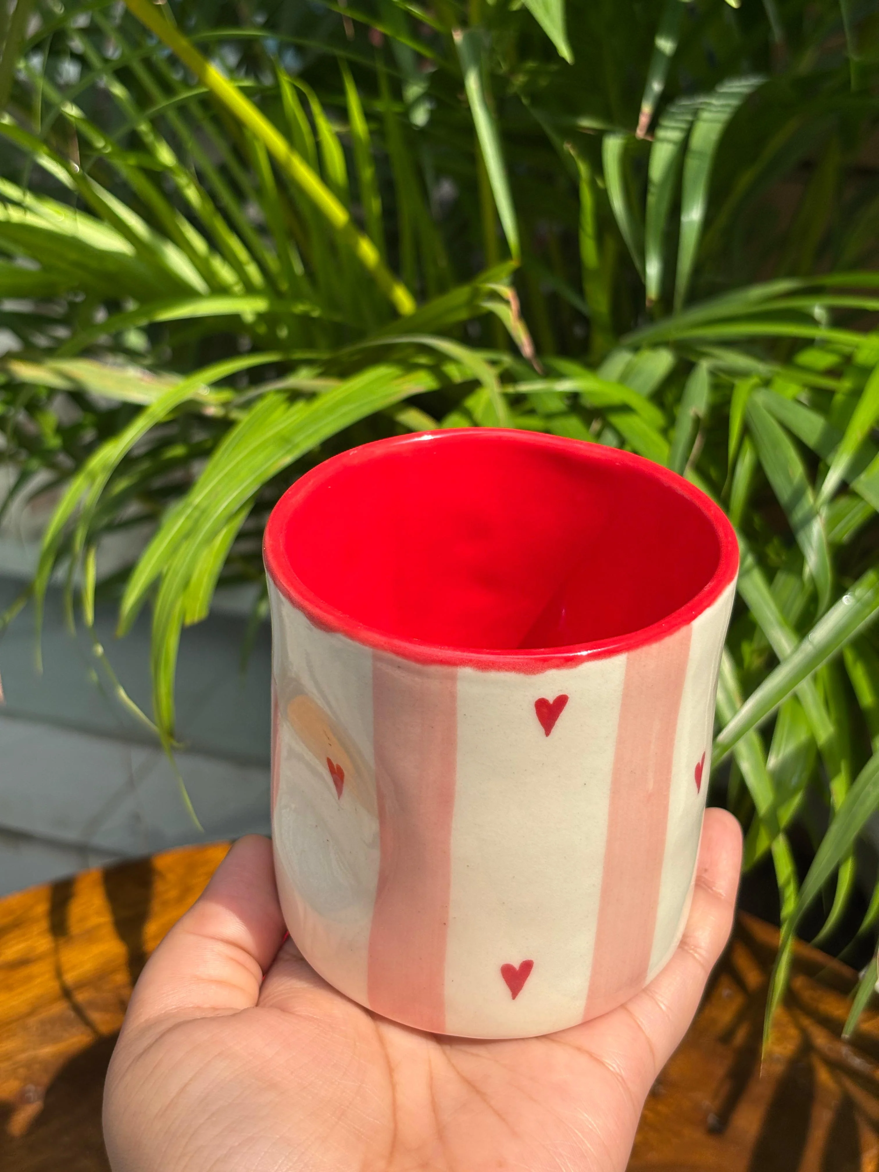 Blush & Love Candle Jar/ Water Glass - Image 4