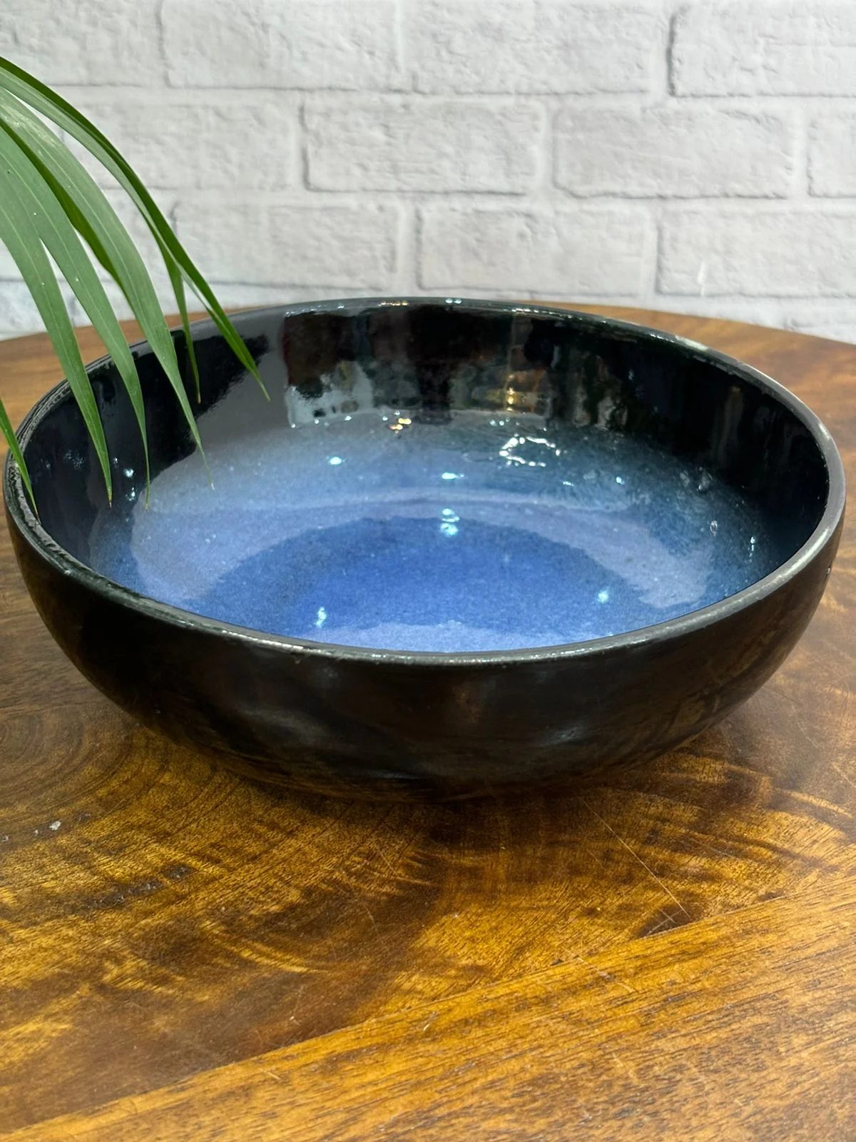 Blue & Black Glaze Dinner Set (Set of 3) - Image 4
