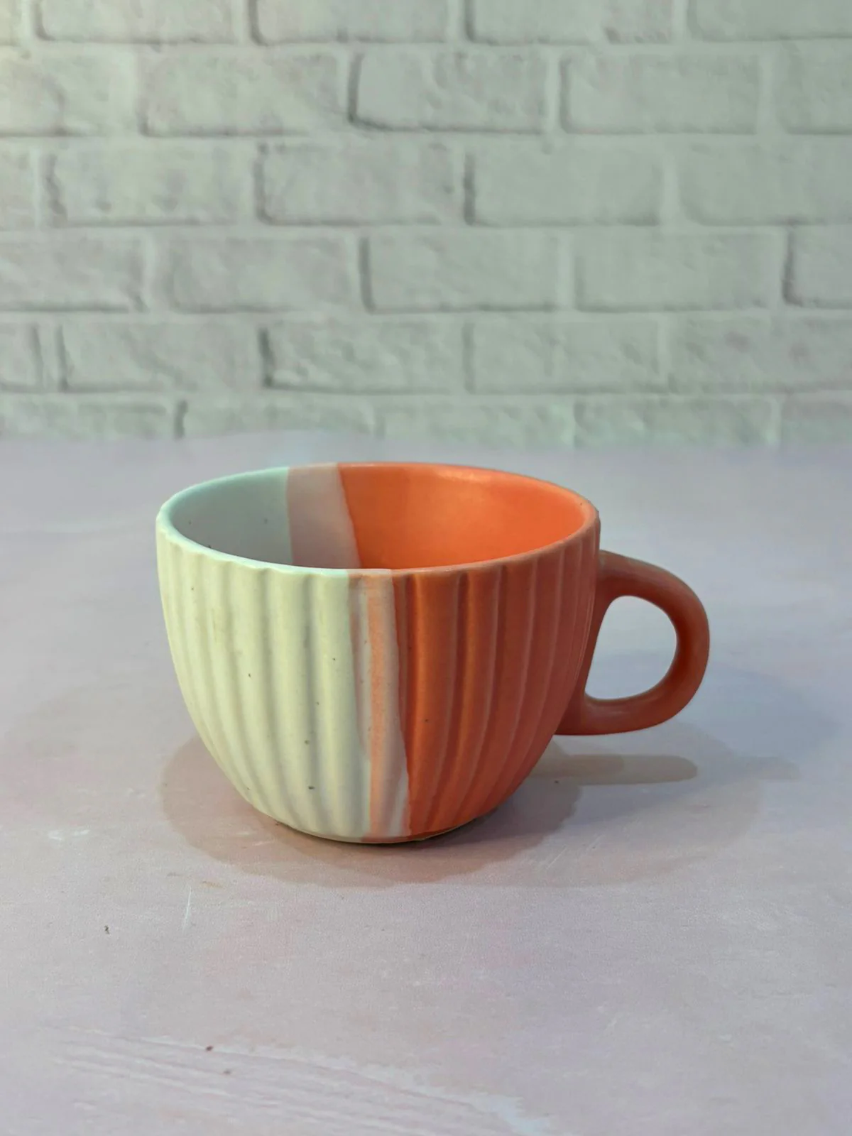 Pink Dual Shade Tea Cups (Set of 2) - Image 3