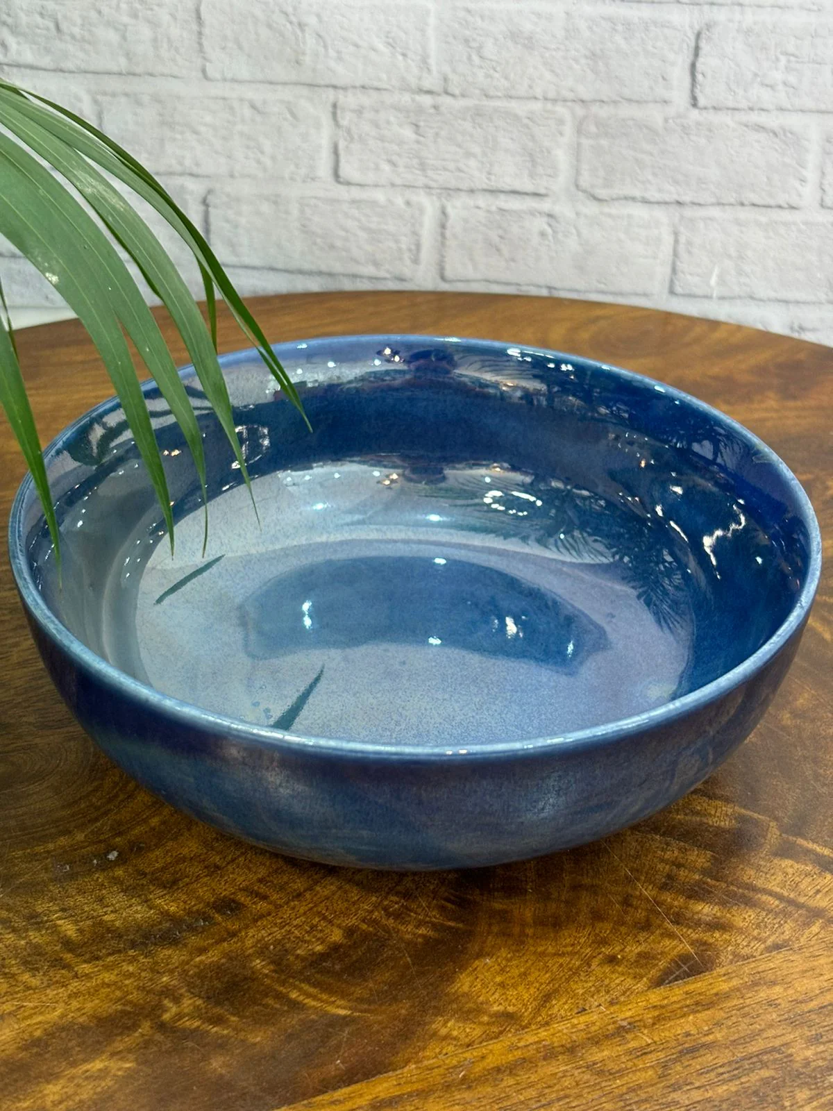 Blue Glaze Dinner Set (Set of 20) - Image 6