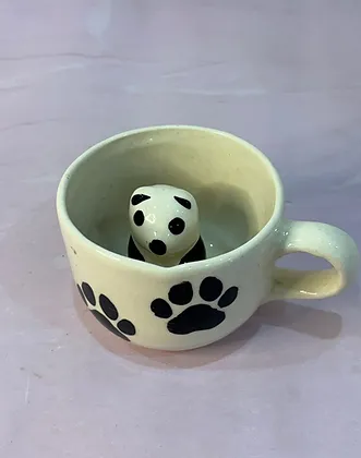 3D Panda Coffee Mug & Snack Plate Combo - Image 2