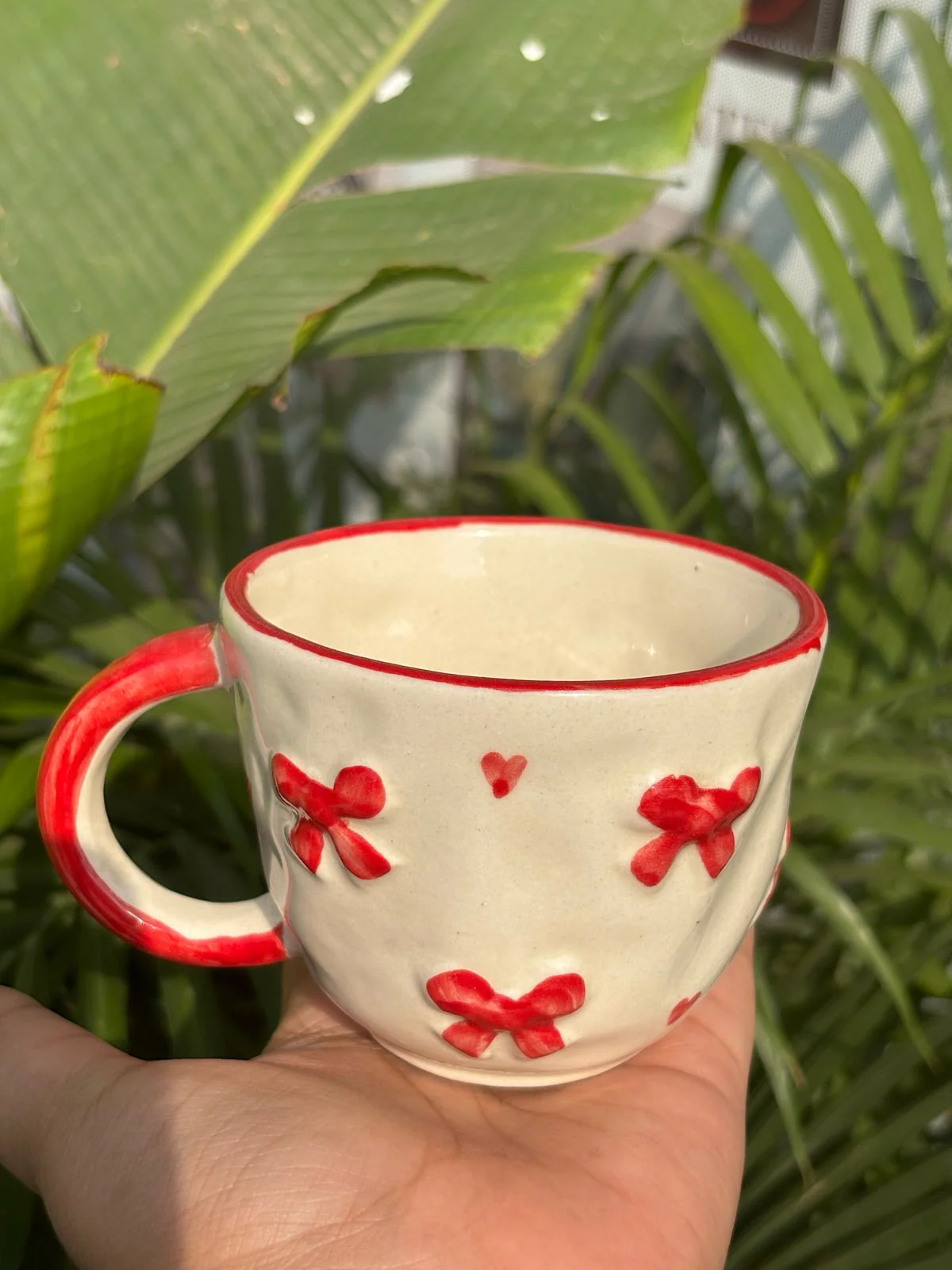 Red Bow Coffee Mug