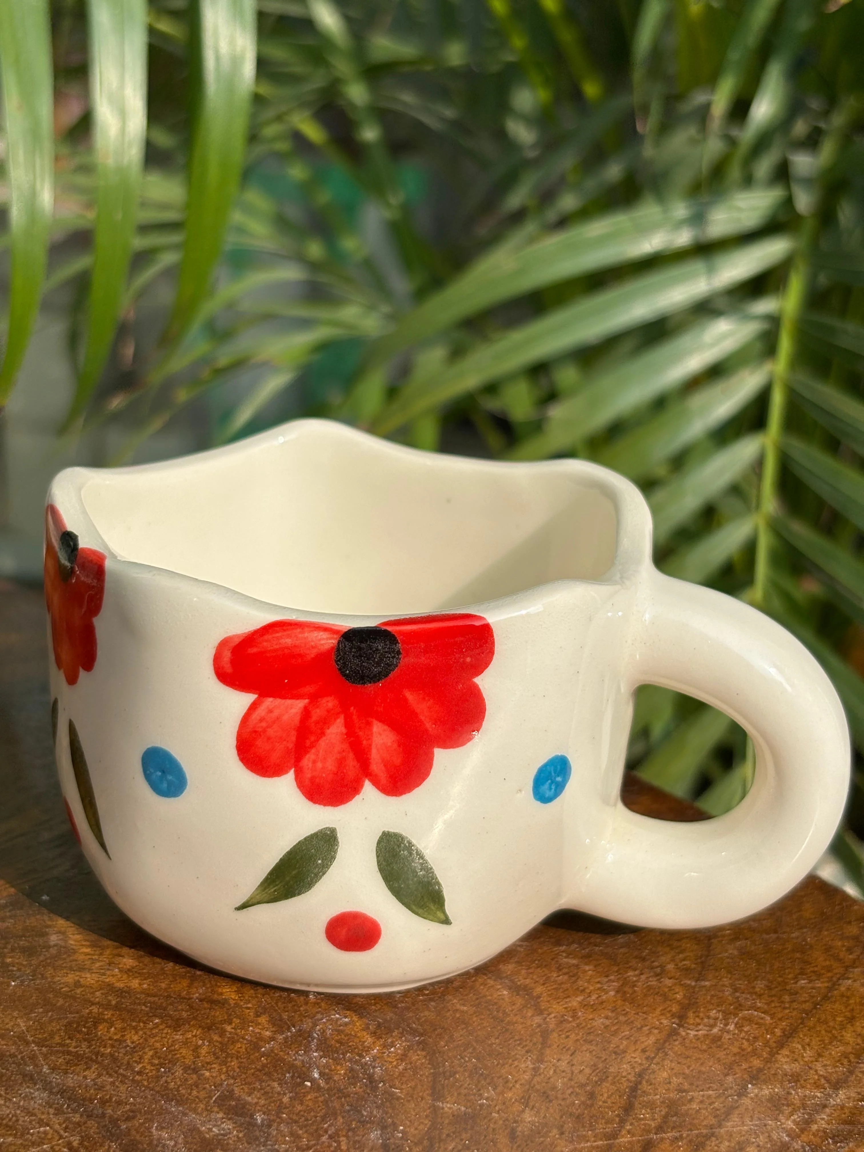 Red Daisy Delight Coffee Mug