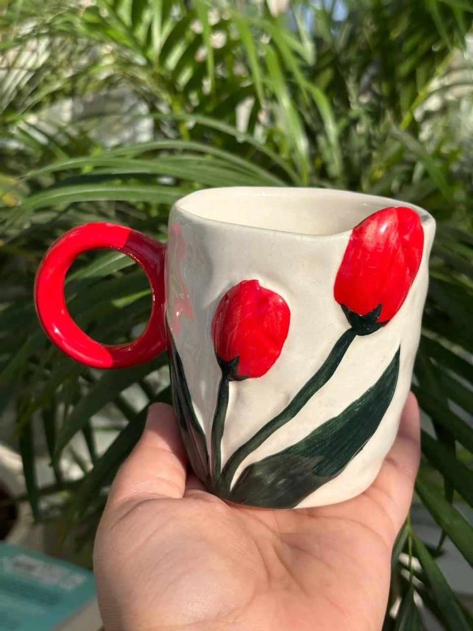 Red Lotus Mug - Image 2