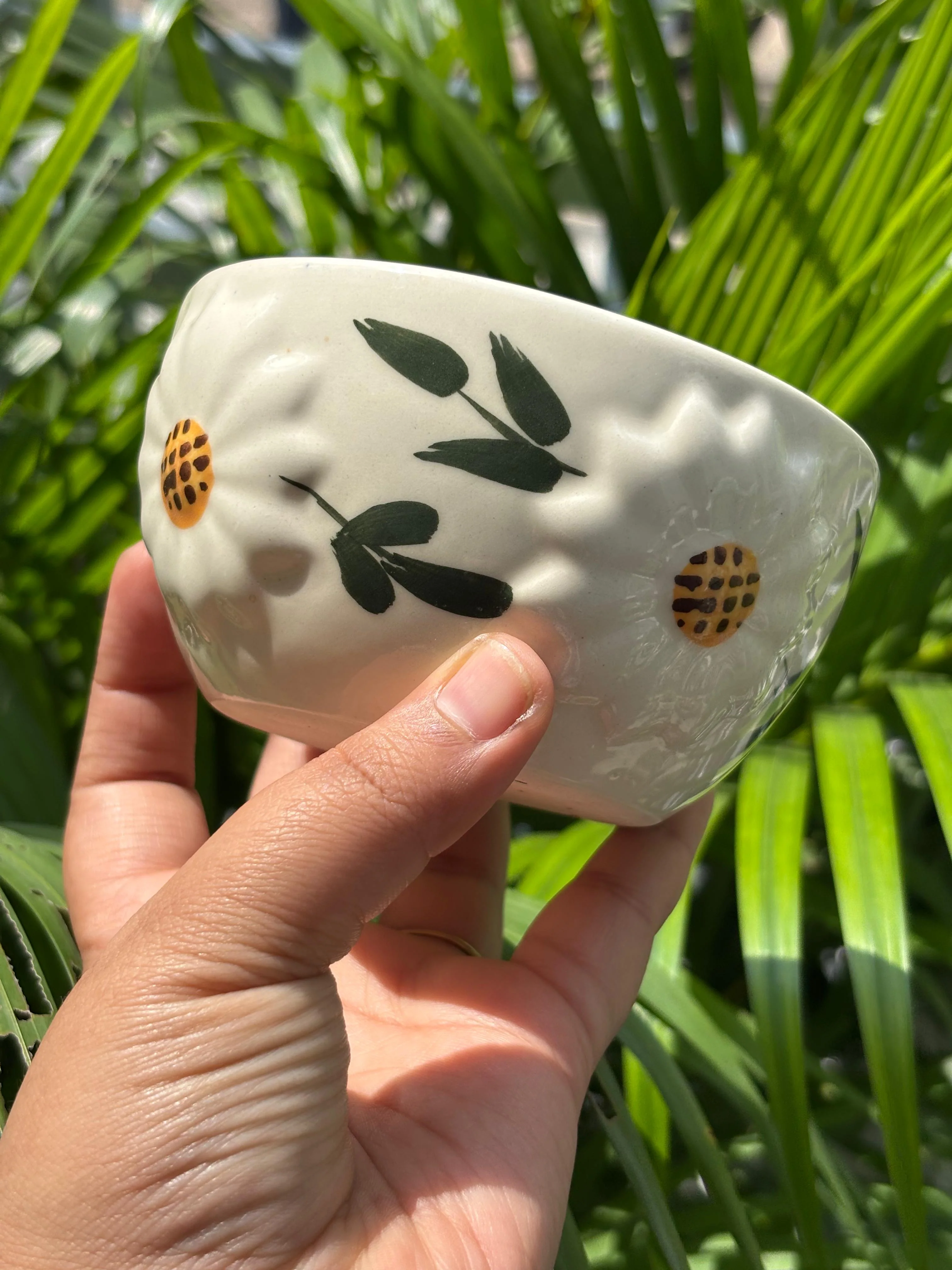 Sunny Bloom Snack Bowls (Set of 2) - Image 4