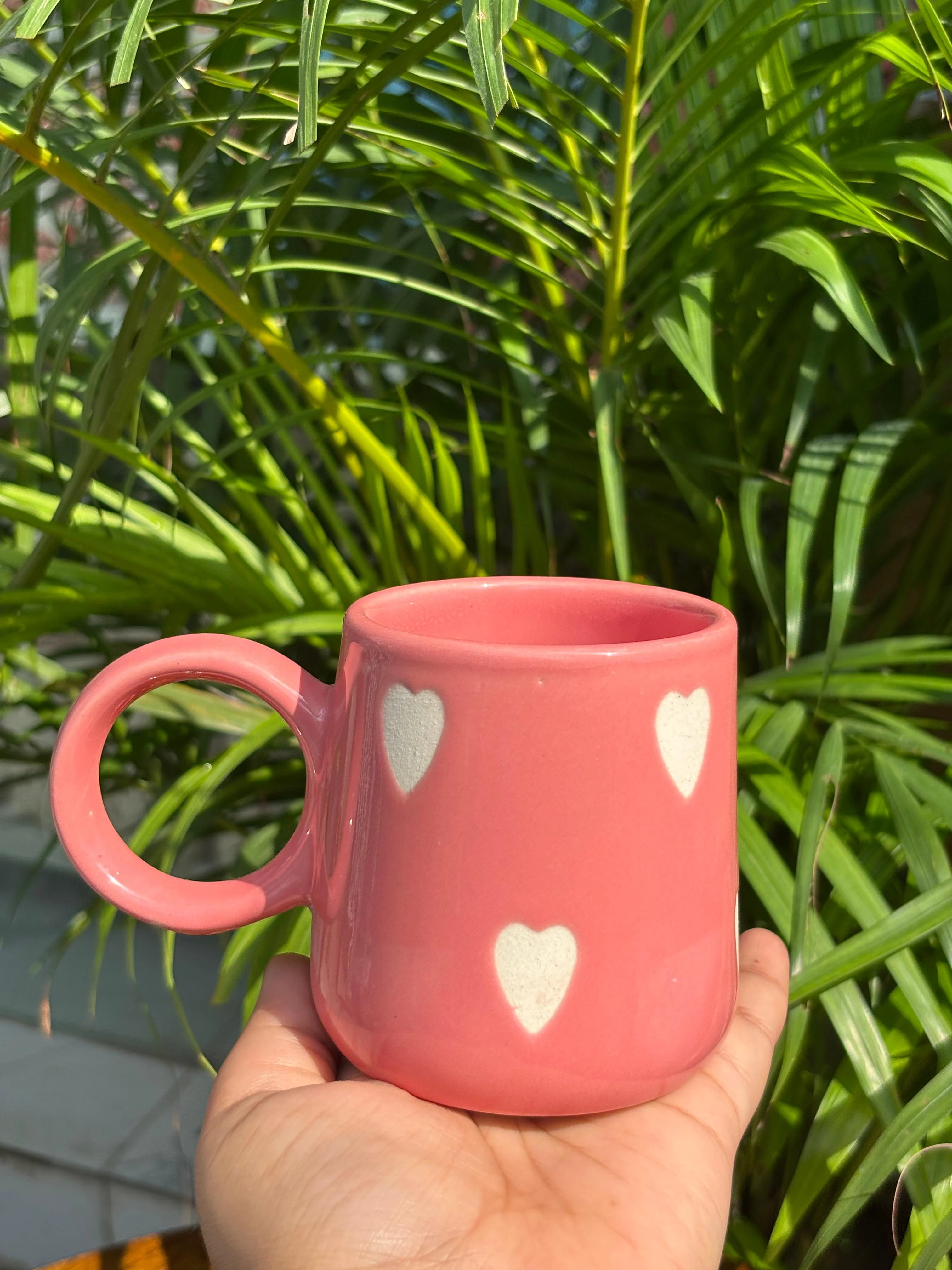 Sweetheart Blush Pink Coffee Mug - Image 3