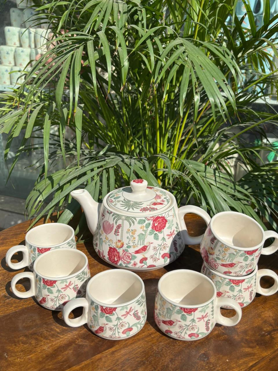 The Queen's Regalia Blossom Kettle Set (Set of 7) - Image 4