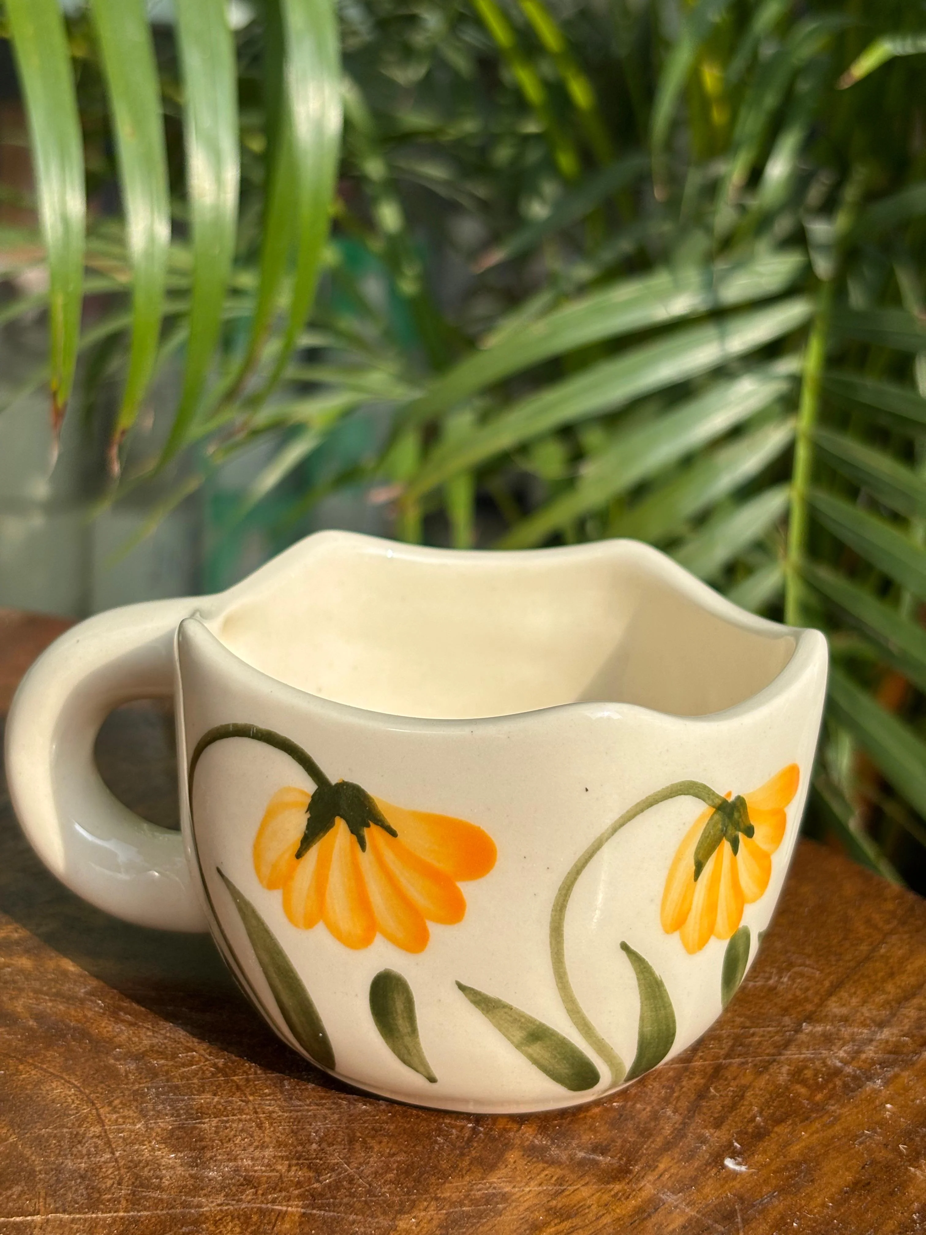 Yellow Daisy Delight Coffee Mug